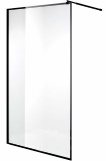 Душевая перегородка Niagara NG-687-11BLACK 110см чёрный/прозрачное